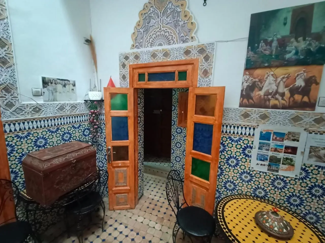 ** Alojamento de Acomodação e Pequeno-almoço Riad Lala Drissia Fez Marrocos